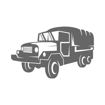 Truck logo icon design illustration