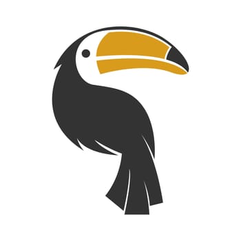 Toco Toucan logo icon design illustration