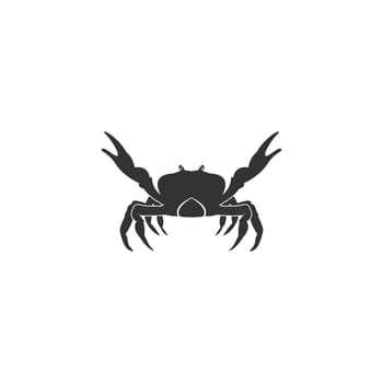 Crab logo icon design illustration
