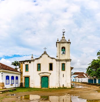 Historic church in the ancient city of Paraty