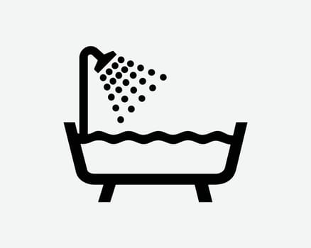 Bathtub Shower Icon