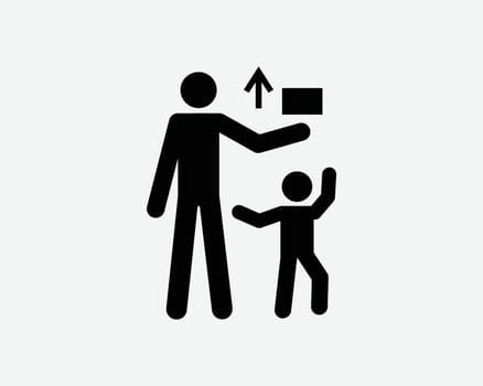 Keep Out of Reach of Children Icon