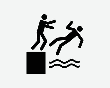 Pushing Into Water Icon
