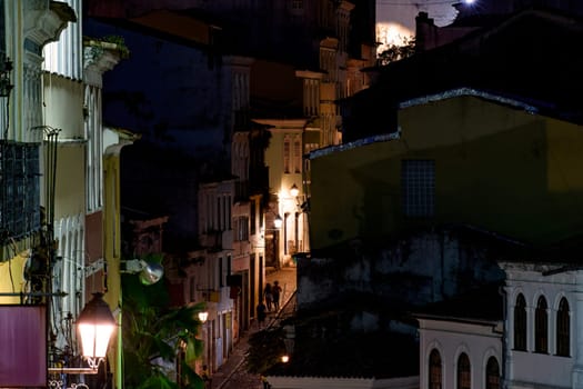 Streets and houses of the historic district of Pelourinho