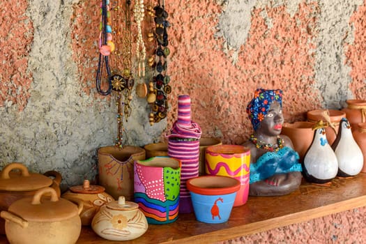 Typical Brazilian clay crafts