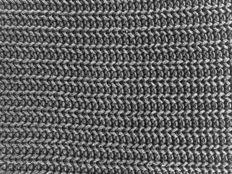 Handmade knit texture with macro weave threads.