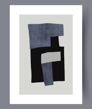 Abstract geometry experiment wall art print