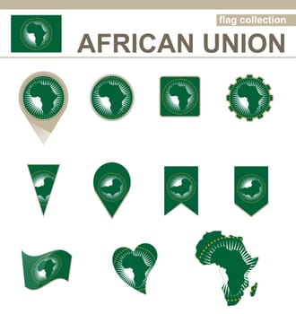 African Union Flag Collection