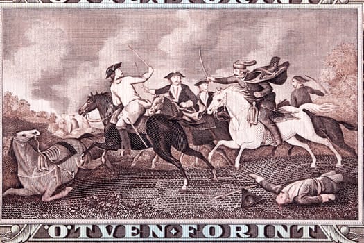 Battle of the Hungarian insurrection from old money - Forint