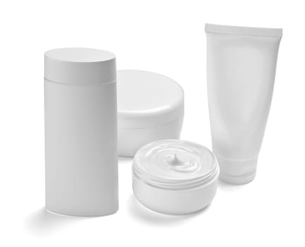 white cream container jar beauty moisturizer tube soap