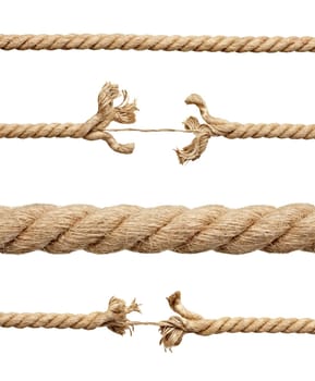 string rope cord pressure broken stress