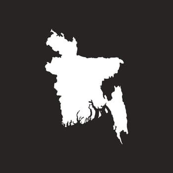 Bangladesh map icon
