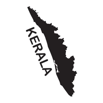 INDIA or KERALA state map icon