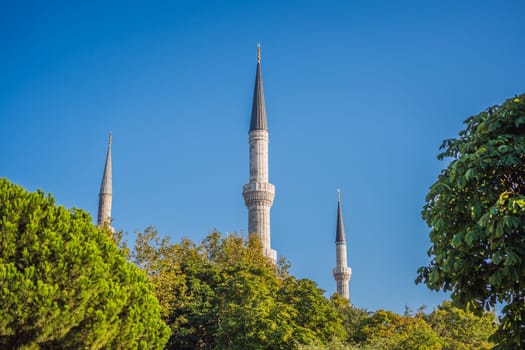 The Blue Mosque, Sultanahmet Camii, Istanbul, Turkey