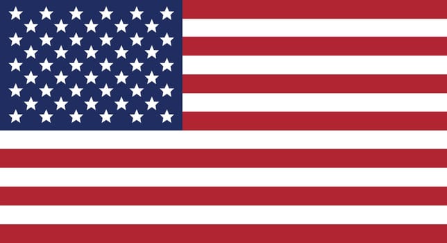 Vector USA Flag. American Flag Symbol.Icon For Website Or Mobile App