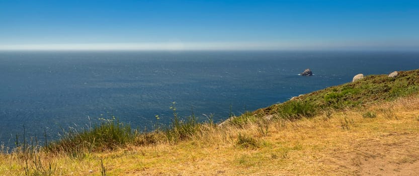 View from Cape Finisterre, La Coruña, Spain