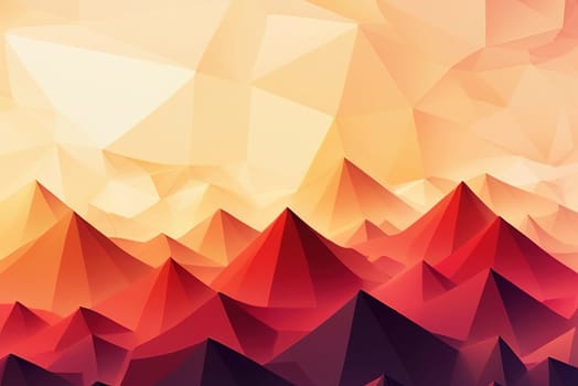 Abstract Geometric backgrounds full Color polygon background illustration.