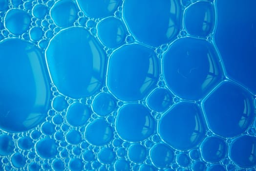 close up of water bubble background ,
