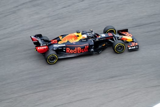 SOCHI, RUSSIA - 29 September 2019: Max Verstappen from Red Bull F1 Racing team rat Formula 1 Grand Prix of Russia 2019