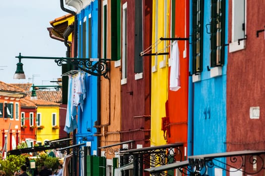 The colors of Burano, Venice