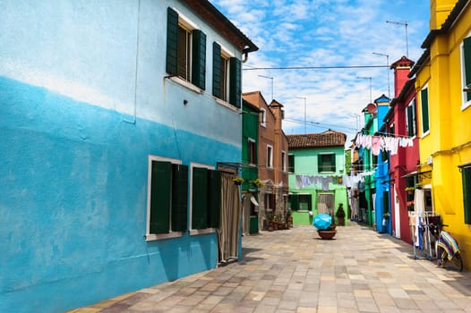 The colors of Burano, Venice