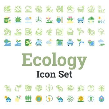Green Living: Ecology Icon Set