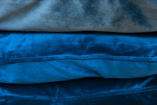 Fabric blue material color textile object vintage sample background design