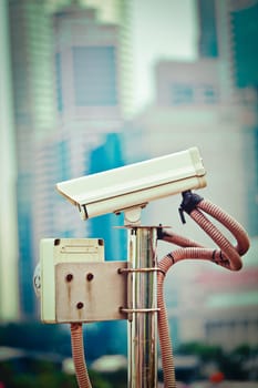 CCTV surveillance camera in Singapore