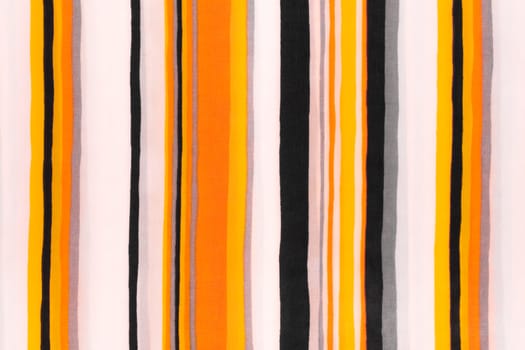 Vintage Colored Orange Fabric Abstract Line Pattern Stripe Textile Texture Background Style Material Design