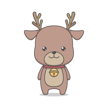 cute reindeer character
