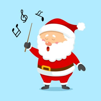 Cute Christmas Santa Claus Singing