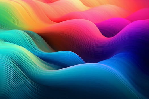 background wallpaper liquid design modern gradient bright pattern neon digital. Generative AI.