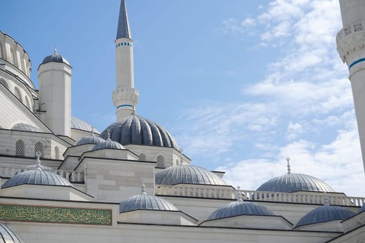 Turkey istanbul 12 january 2023. Camlica Mosque largest mosque in Asia