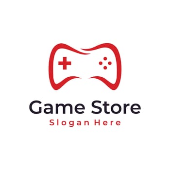 Game stick or gamepad creative design template logo,joystick.Logo for game shop .game company. video game. game online.