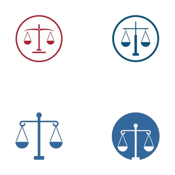 justice law Logo Template
