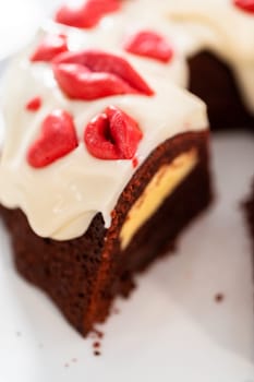 Red velvet bundt cake