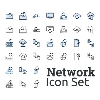 Networking Made Easy: Icon Set