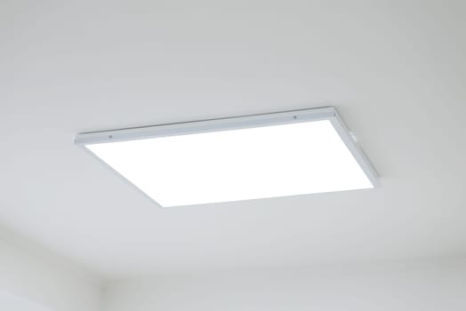 Light plate on the ceiling