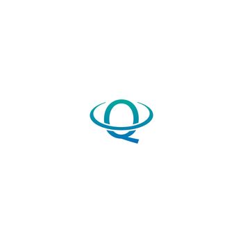 Q Letter circle Logo, Concept Letter Q + icon circle illustration