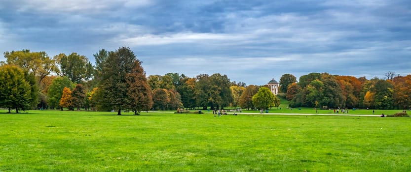 Englischer Garten Public Park, Munich, Germany