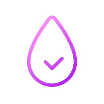 Hydration pixel perfect gradient linear ui icon