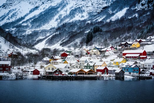 Norwegian Fjords in winter