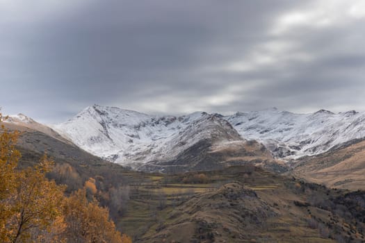 Boi Valley landscape in Pyrenees in Catalonia