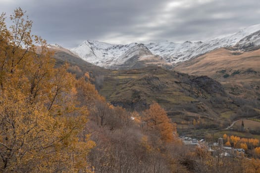 Boi Valley landscape in Pyrenees in Catalonia