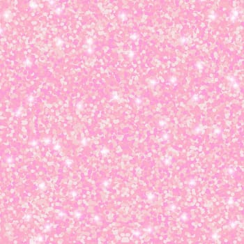 Pink glitter texture abstract background. Closed up of metallic pink glitter textured background. Vector illustration