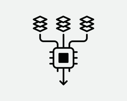 AI Data Input Icon