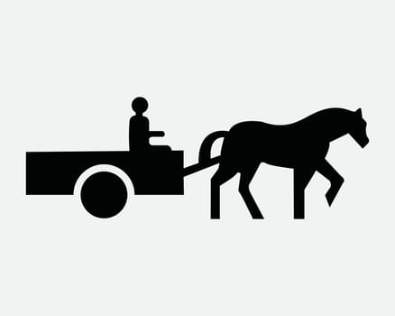 Horse Wagon Icon