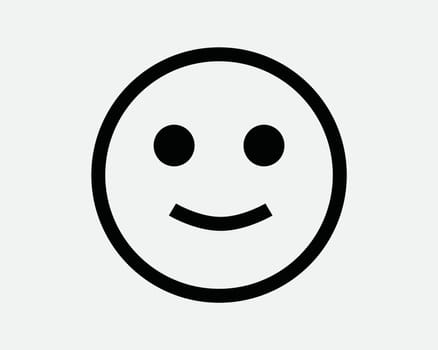 Smiley Face Line Icon