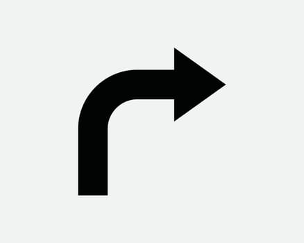 Turn Right Arrow Icon