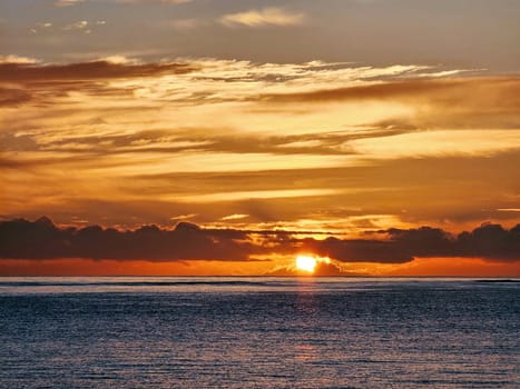 Sunrise over Waimanalo Bay